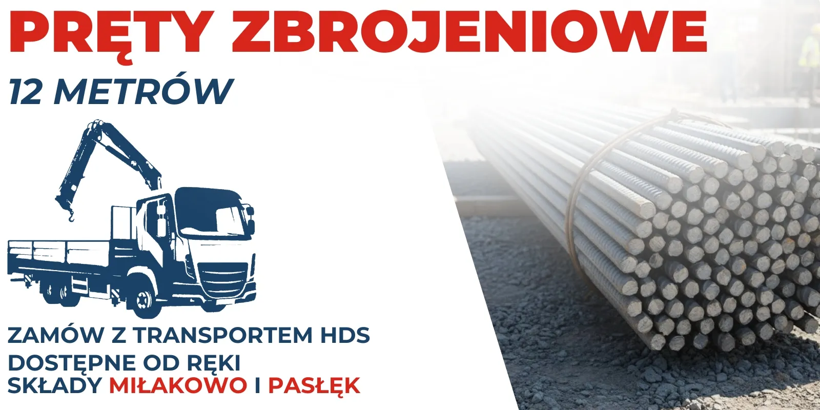 Pręty zbrojeniowe 12M